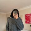 Flora Dark Grey Sweater