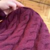 Flora Burgundy Sweater