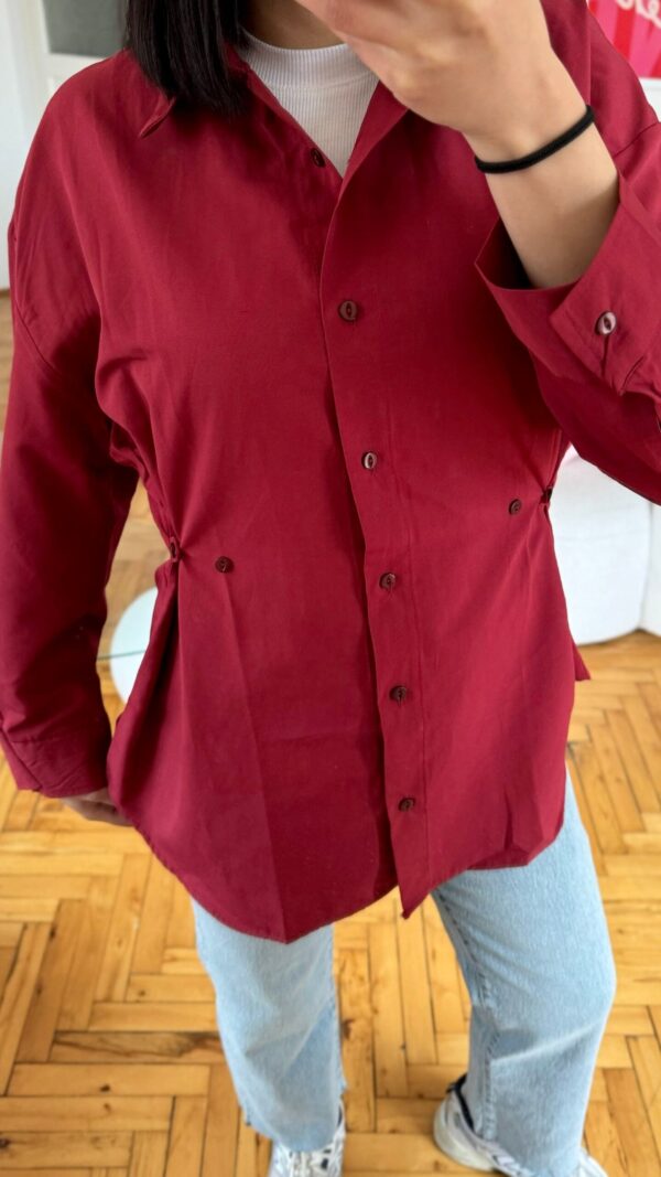 Rosey Burgundy Shirt