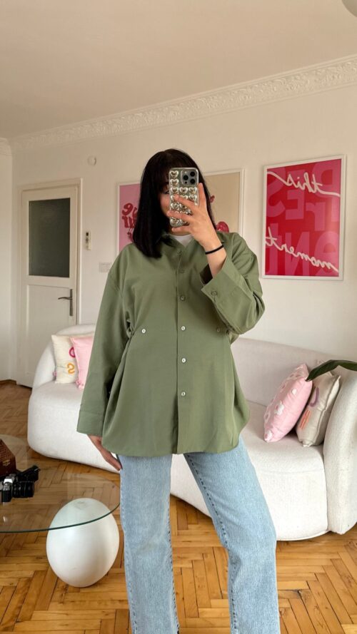 Rosey Olive Shirt