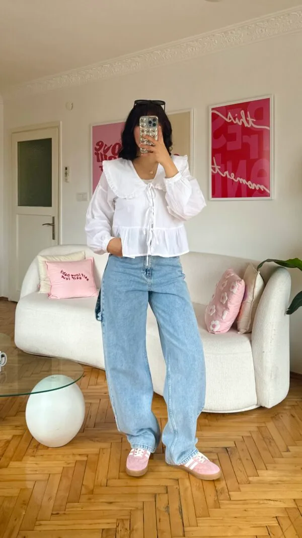 Baggy Light Blue Jeans
