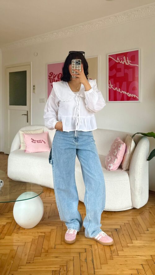 IMG_0878 Baggy Light Blue Jeans