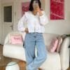 Baggy Light Blue Jeans