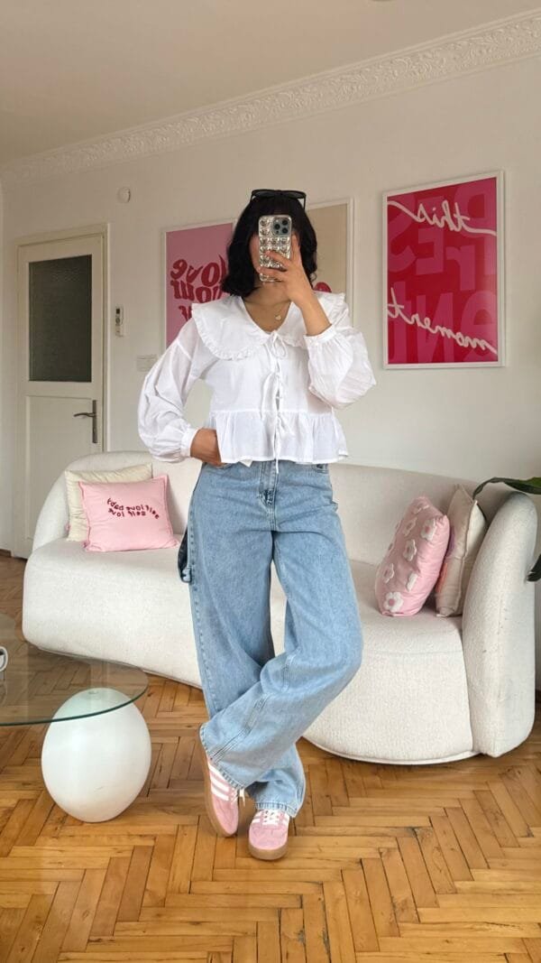 Baggy Light Blue Jeans