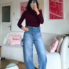 Baggy Blue Jeans