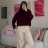 Mady Beige Linen Pants