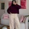 Mady Beige Linen Pants