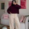Mady Beige Linen Pants