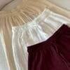 Mady Beige Linen Pants