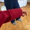 Reyna Oversize Burgundy Shirt