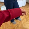 Reyna Oversize Burgundy Shirt