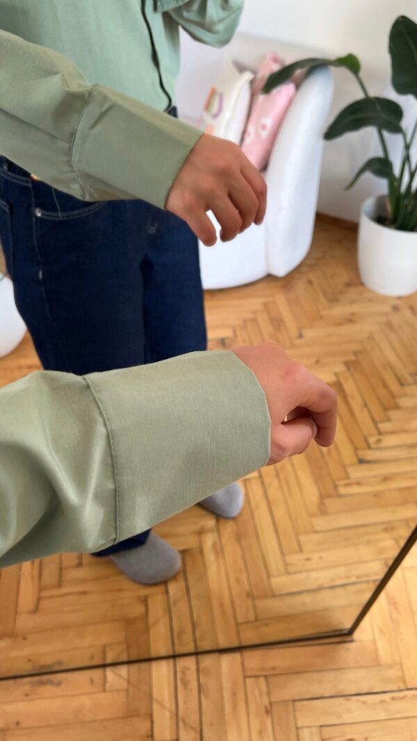 Reyna Oversize Olive Shirt