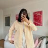 Serena Yellow Striped Shirt