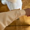Serena Yellow Striped Shirt