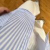 Serena Sky Blue Striped Shirt