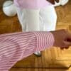 Serena Pink Striped Shirt
