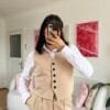 Flora Beige 3 Pieces Set