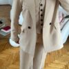 Flora Beige 3 Pieces Set