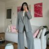 Velora Light Grey Pants