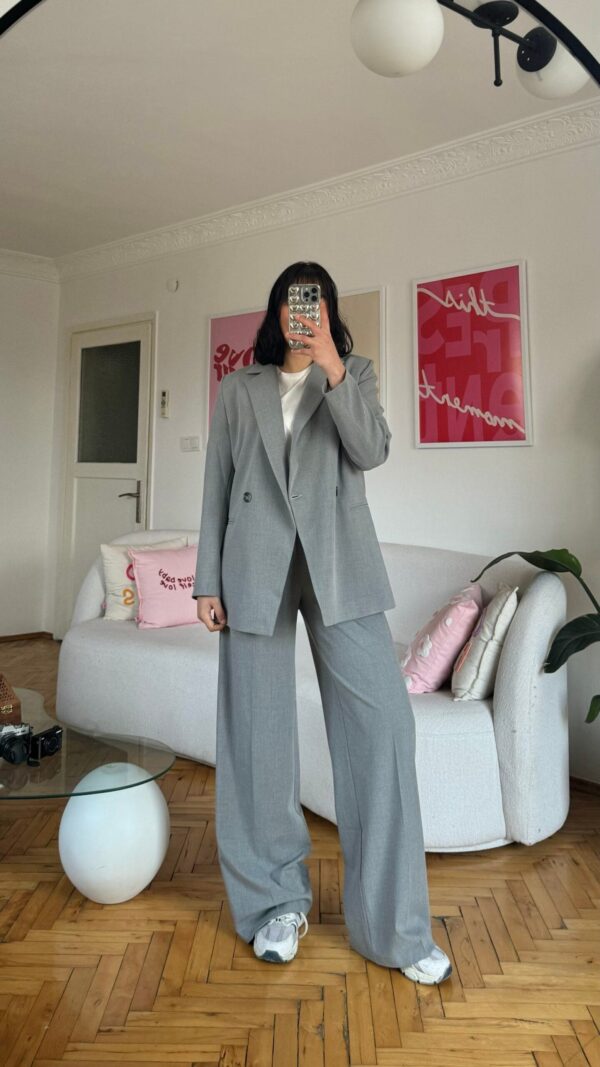 Velora Light Grey Pants