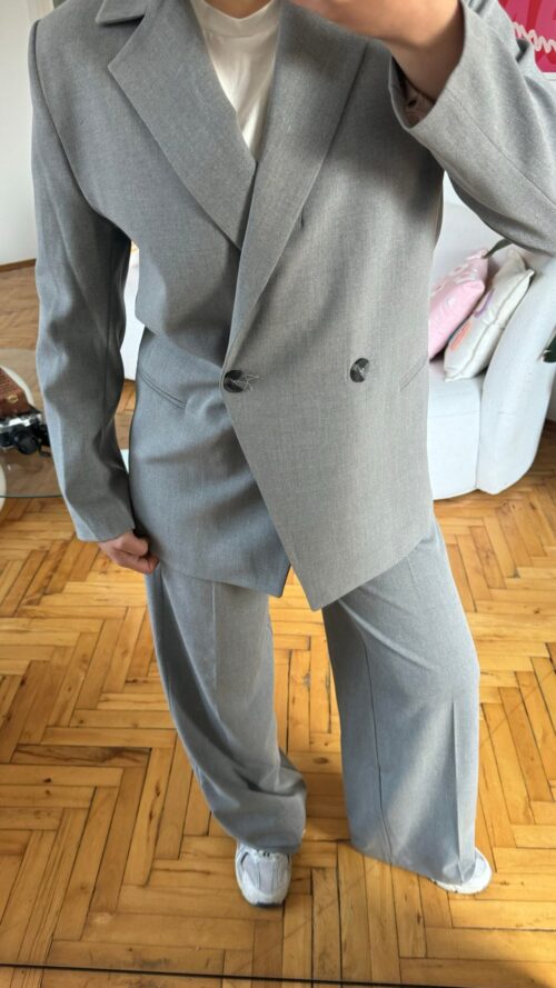 Velora Light Grey Pants