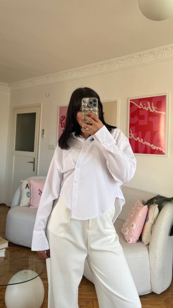 Fiona White Shirt