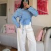 Fiona Sky Blue Shirt