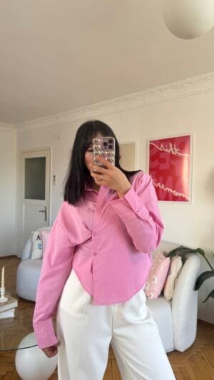 Fiona Baby Pink Shirt