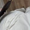 Miras Premuim White Belted Set ( NOT TRANSPARENT)