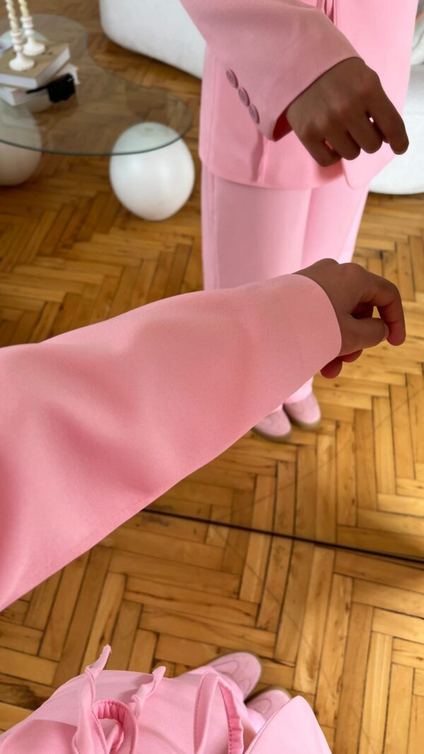 Miranda Oversize Baby Pink Palazzo Set