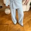 Miranda Oversize Baby Blue Palazzo Set