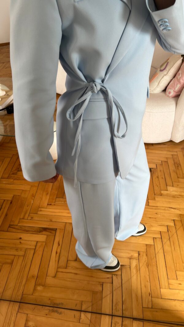 Miranda Oversize Baby Blue Palazzo Set