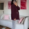 Vivian Dark Burgundy Blazer