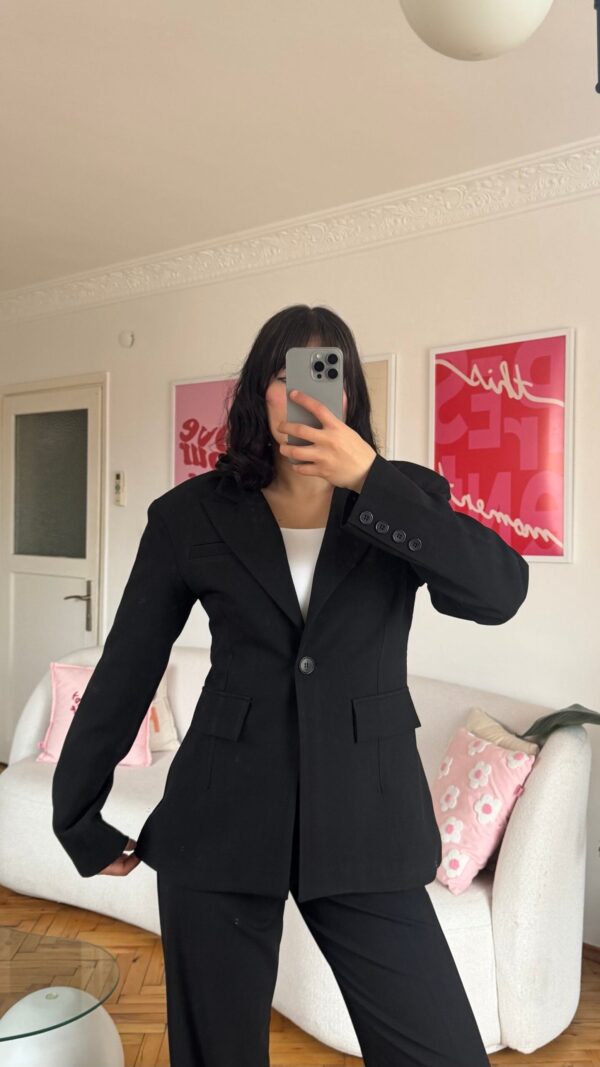 Darla Black Palazzo Set