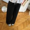 Zr Black Palazzo Trousers