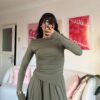 Mai Soft Green Blouse And Skirt Set