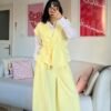 Melira Pastel Sleevless Set
