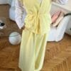 Melira Pastel Sleevless Set