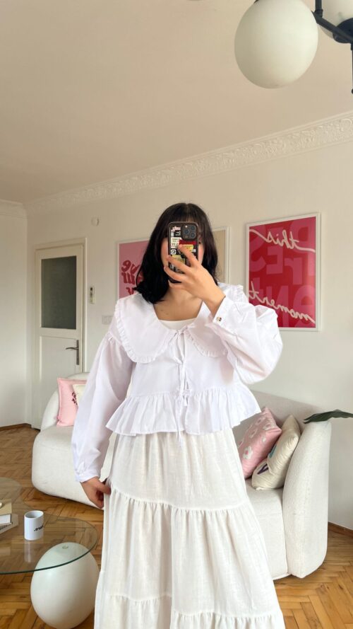 Viral Butterfly White Shirt
