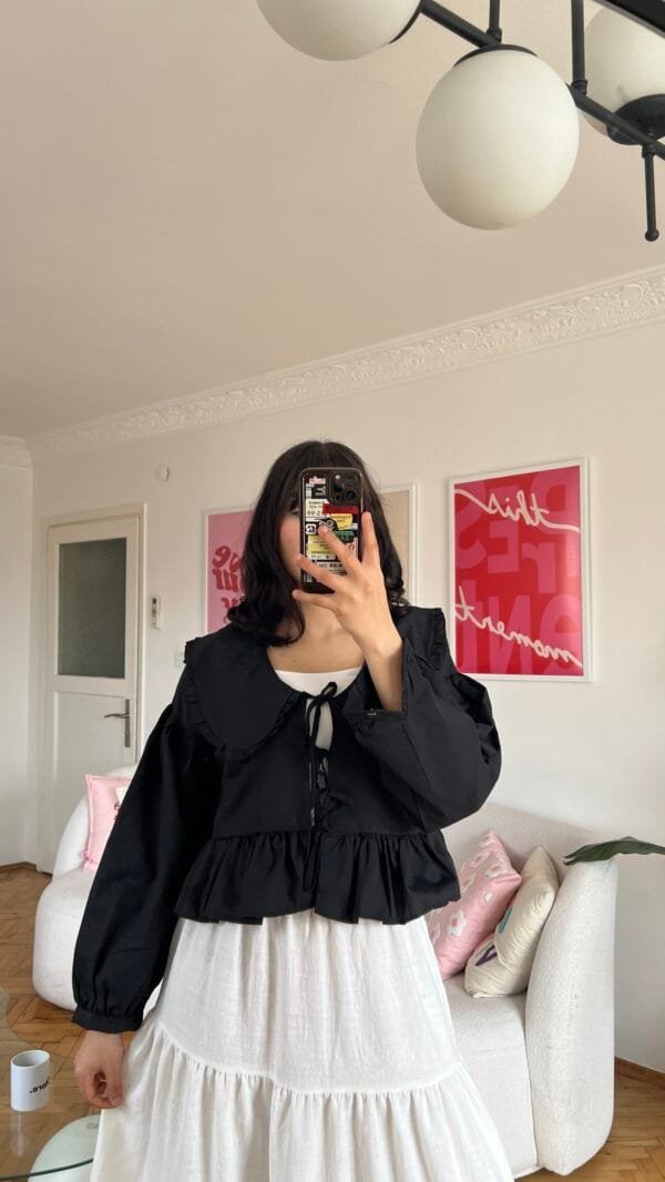 Viral Butterfly Black Shirt