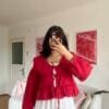 Viral Butterfly Red Shirt
