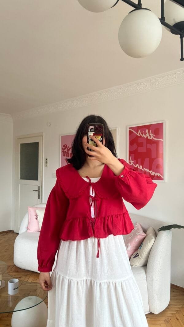 Viral Butterfly Red Shirt
