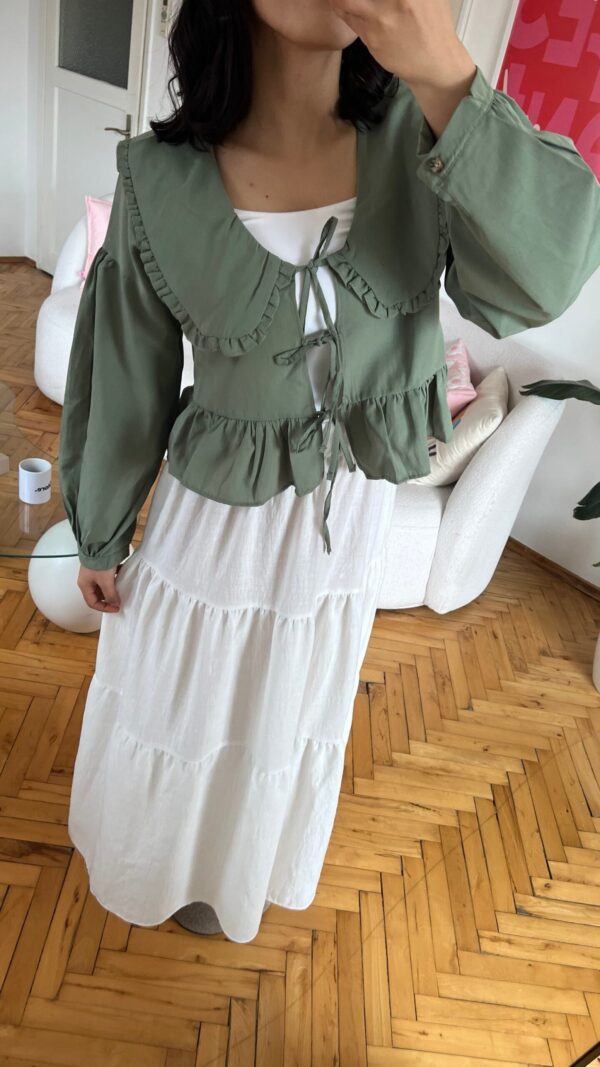 Viral Butterfly Khaki Shirt