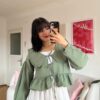 Viral Butterfly Khaki Shirt