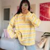Lindy Yellow Striped Sweater