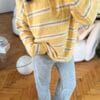 Lindy Yellow Striped Sweater