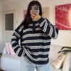 Lindy Navy Striped Sweater