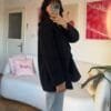 Ferya Black Oversize Blazer