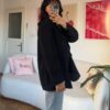 Ferya Black Oversize Blazer