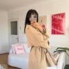Vilora Beige Premuim Quality Tranchecoat